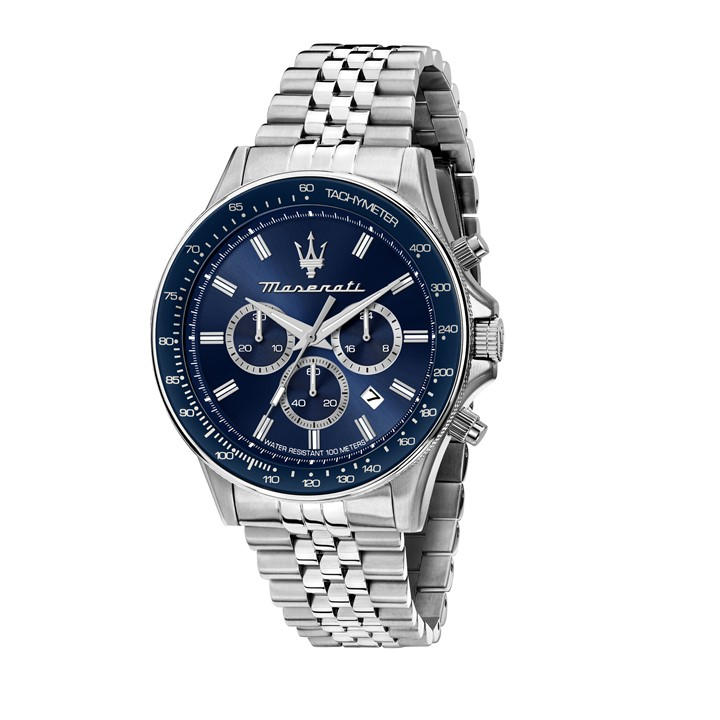 Maserati Men's Silver Sfida Sport Watch -