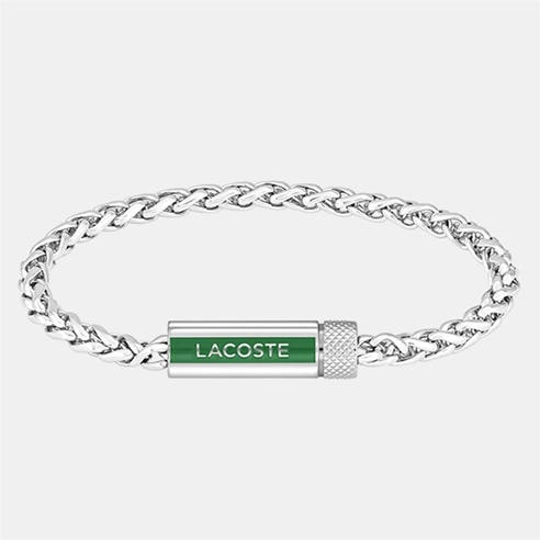 Lacoste - Mens Spelt Stainless Steel Bracelet