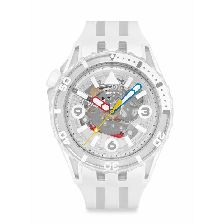 Swatch Unisex White Scubaqua 52
