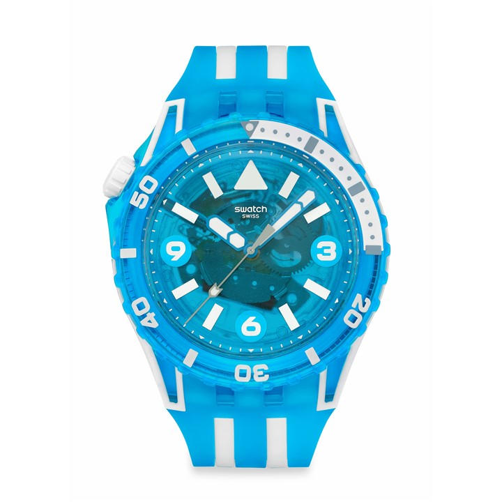 Swatch Unisex Blue Scubaqua 52