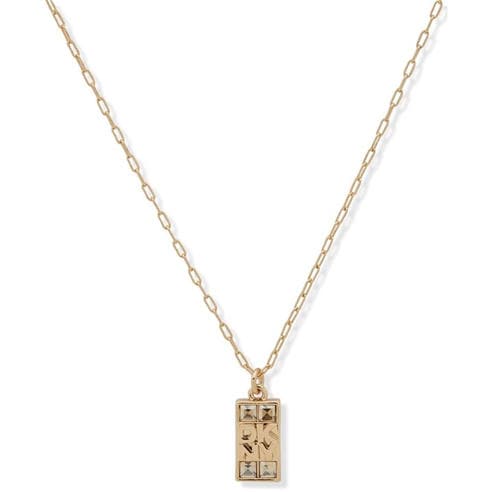 DKNY - Logo Jewel pendant Necklace