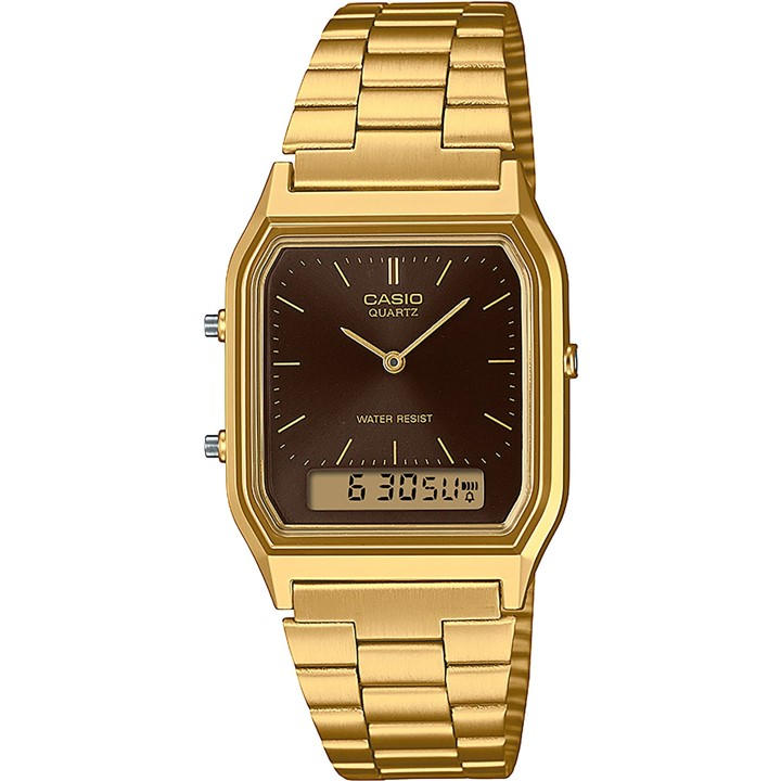 Casio Unisex Gold Vintage Watch 54