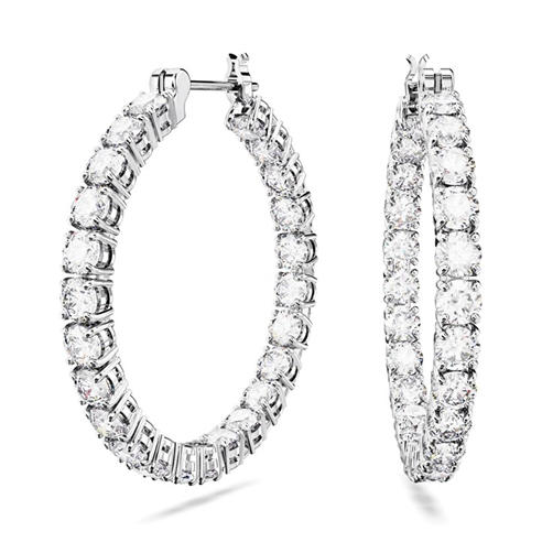Swarovski - Matrix Hoop Earrings