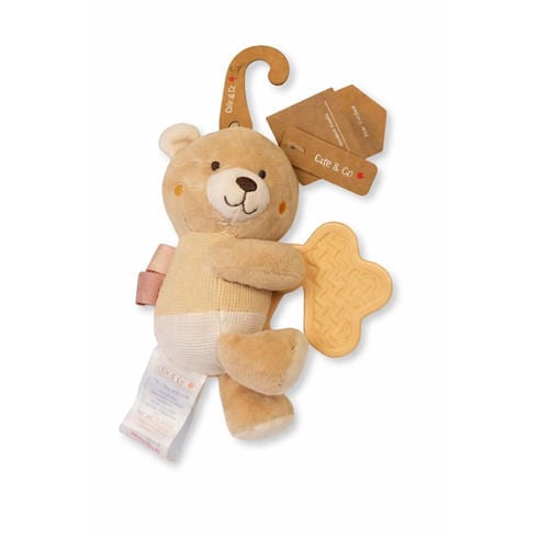 Cute and Co - Cute & Co Baby Bear Soft Toy with Large Teether