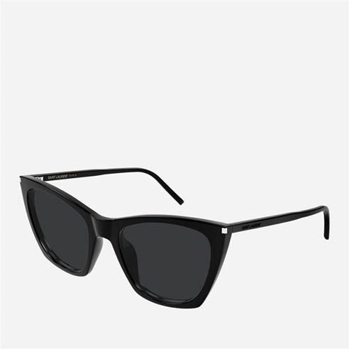 SAINT LAURENT - Women's Kate Thin Cat Eye Sunglasses