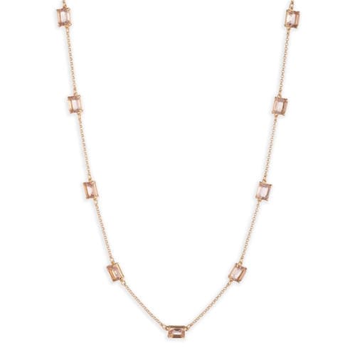 LAUREN BY RALPH LAUREN - Lauren Ralph Lauren Gold & Rose Stone Necklace