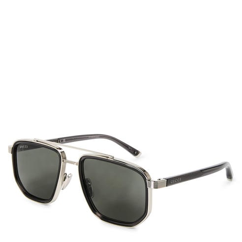 GUCCI - Gucci GG2073S Men’s Square Aviator Sunglasses