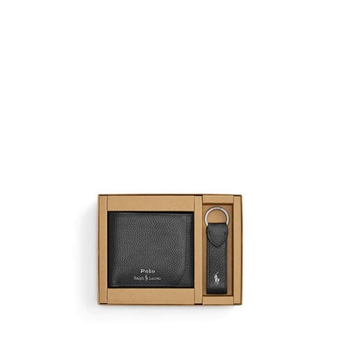 Polo Ralph Lauren - Leather Wallet & Keyring Gift Set