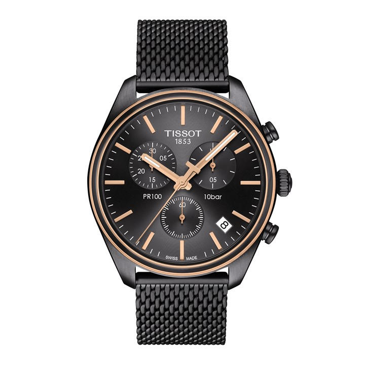 TISSOT PR 100 CHRONOGRAPH 41MM WATCH