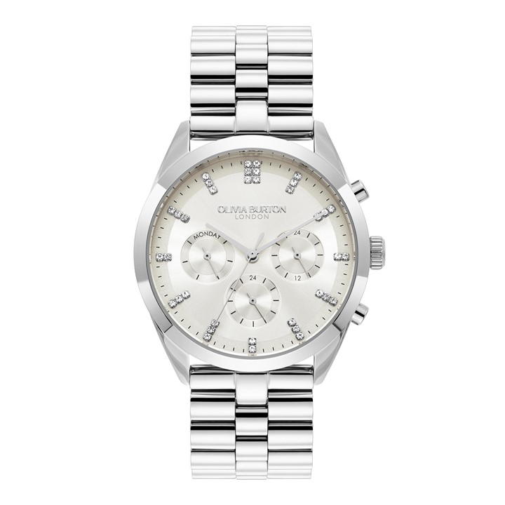 OLIVIA BURTON CITY CLASSIC 38MM MULTIFUNCTION BRACELET WATCH