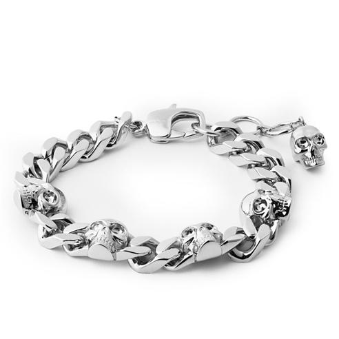 ALEXANDER MCQUEEN - Men's Alex Skull Chain Bracelet