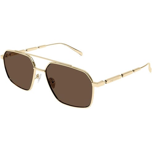 ALEXANDER MCQUEEN - Alexander McQueen Mens AM0477S Aviator Sunglasses