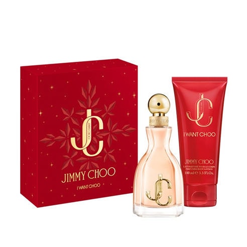 Jimmy Choo - Jimmy Choo I Want Choo Gift Set: Eau de Parfum 60ml + Body Lotion 100ml Plastic Free