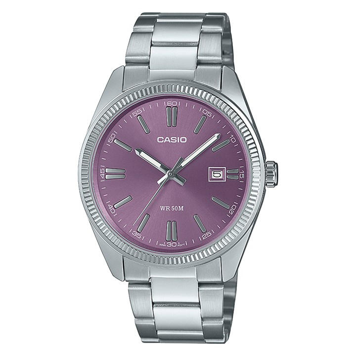 Casio Men's Silver Vintage Mtp-1302Pd