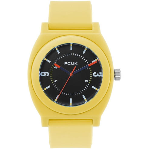 FCUK - Analog Black Dial Unisex Watch