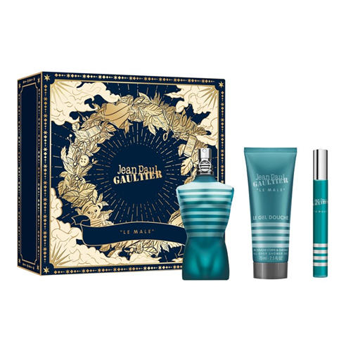 Jean Paul Gaultier - JPG Set Le Male Eau de Toilette 10 ml + Le Male Shower Gel 75 ml + Le Male Travel Spray 10ml