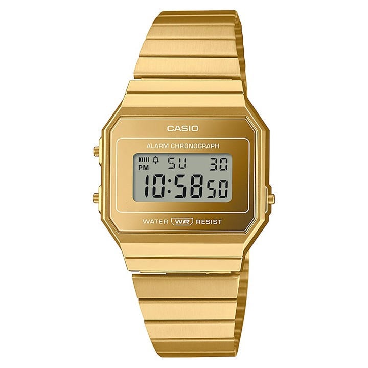 Casio A700wevg-9aef Watch In Gold