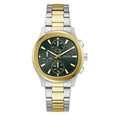 Guess - Men's Palmer Stainless Steel Analogue Quartz Watch