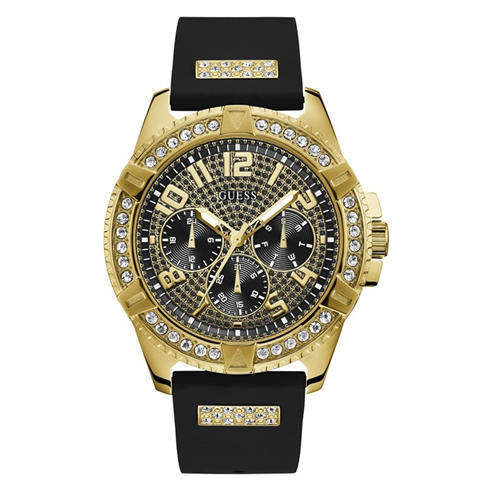 Guess - Men's Stainless Steel Analogue Quartz Watch 48mm