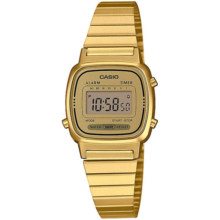 Casio La670wega-9ef Watch In Gold