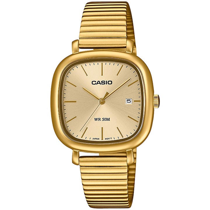 Casio Ltp-b166d Watch In Gold