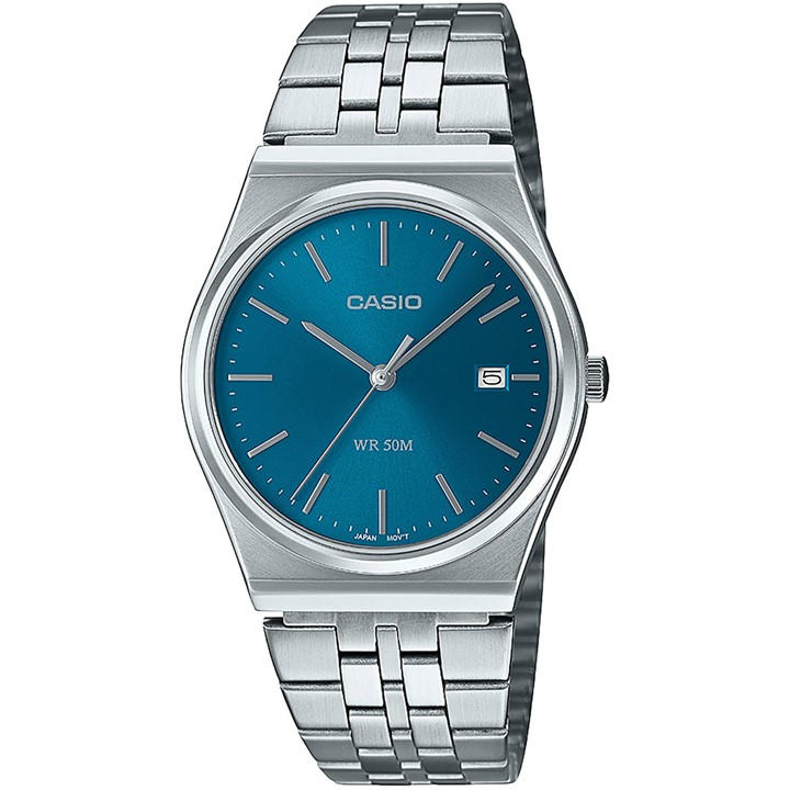 Casio Mtp-b145d Watch In Blue