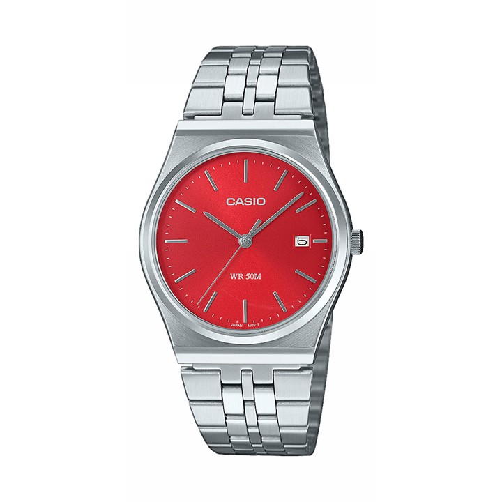 Casio Mtp-b145d Watch In Red