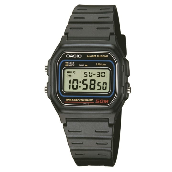 Casio W-59-1vqes Watch In Black