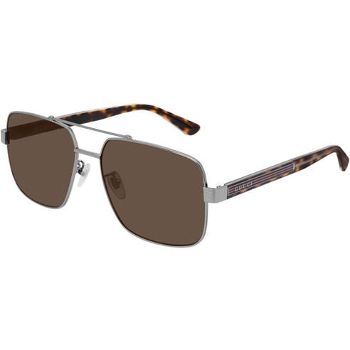 Gucci - Men's Web Aviator Sunglasses