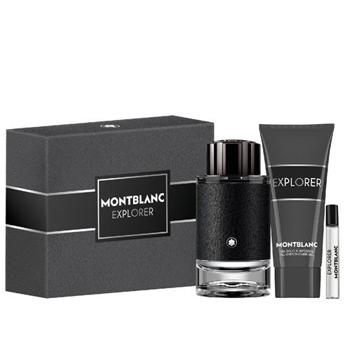 Montblanc - Montblanc Explorer Gift Set: Eau de Parfum 100ml + Shower Gel 100ml + Travel Spray 7.5ml Plastic Fre