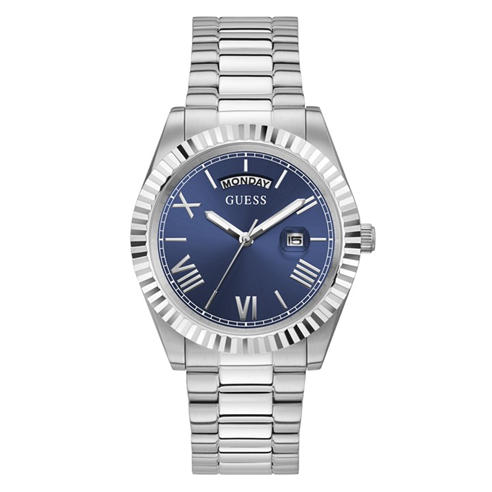 Guess - Men's Stainless Steel Analogue Quartz Watch