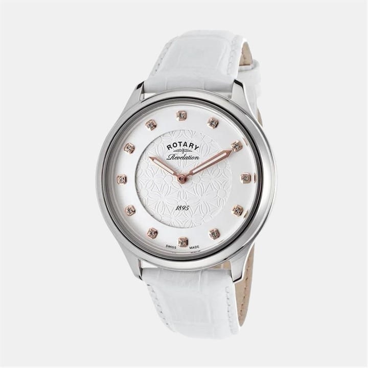 Rotary Revelations Watch In White