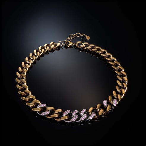 Chiara Ferragni - Women's Metallic Chain Necklace