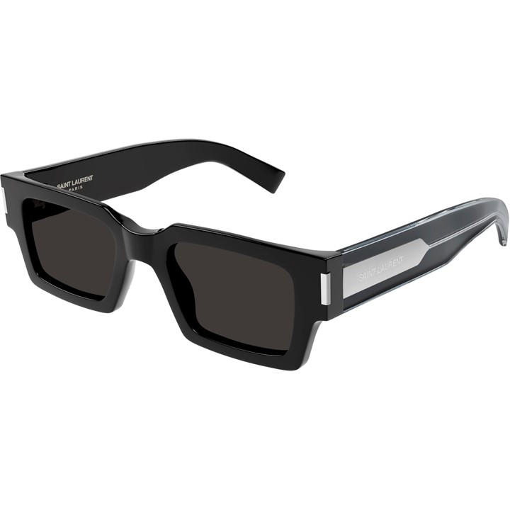 Saint Laurent Sl 572 Acetate Sunglasses In Black