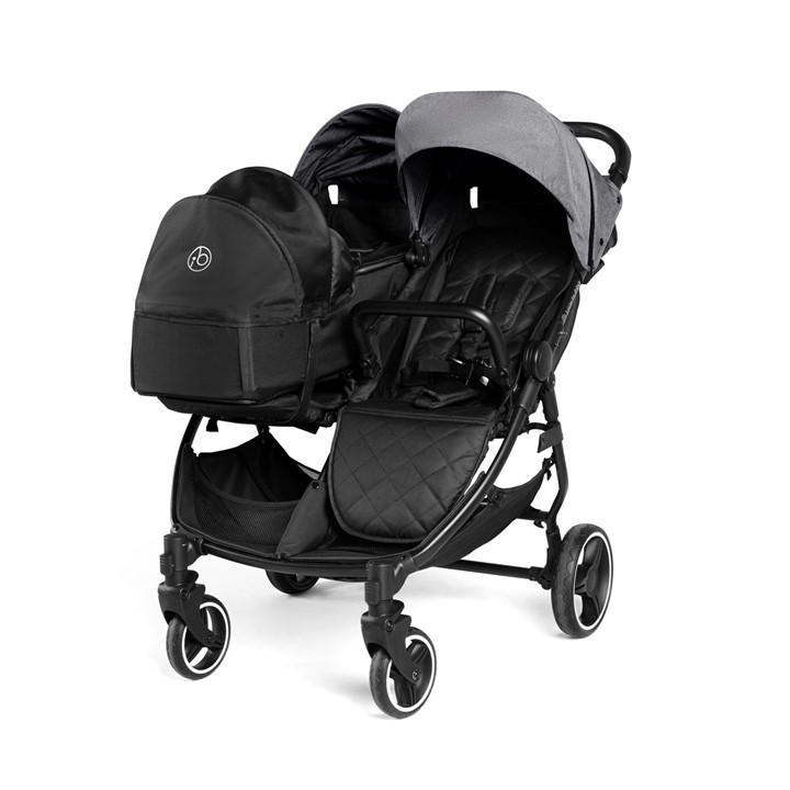 Ickle Bubba Unisex Kids Grey Venus Double Stroller - Prime