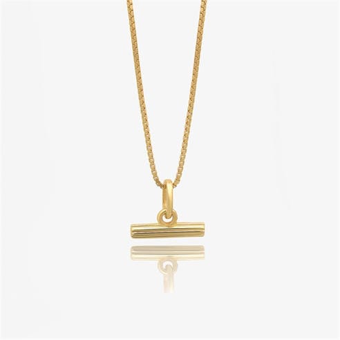 RACHEL JACKSON LONDON - Womens Mini TBar NL Pendant Necklace