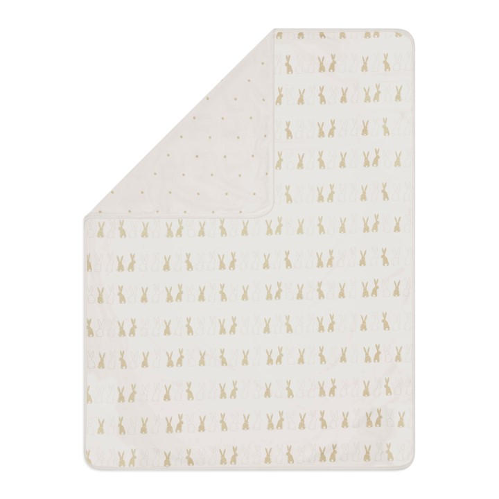 Ickle Bubba Unisex Kids Beige Reversible Cotton Blanket