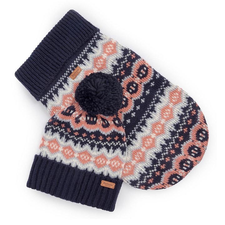 BARBOUR FAIR ISLE DOG GIFT SET