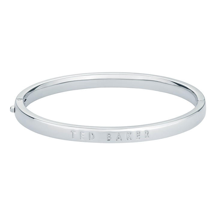 Ted Baker Women's Silver Hinge Metallic Bangle