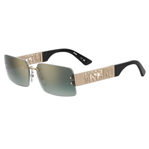 Moschino - Women's Rectangular Round Sunglasses