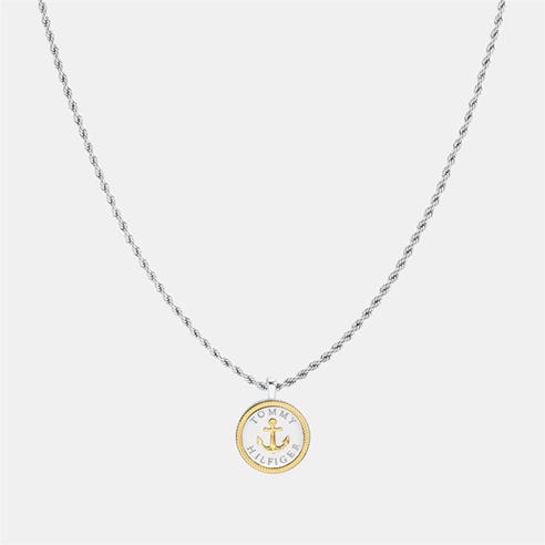 Tommy Hilfiger - Tommy Hilfiger Men’s Nautical Stainless Steel Necklace