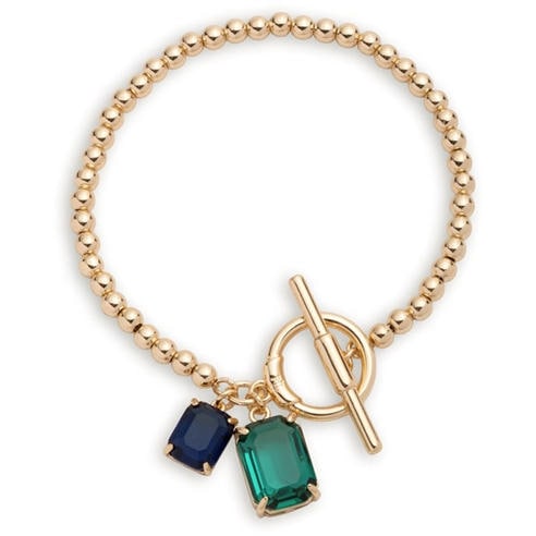 Lauren by Ralph Lauren - Stone Beaded Toggle Bracelet