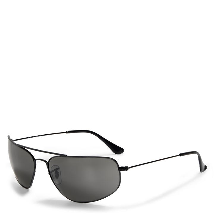 Black/Dark Grey - Ray-Ban - 0RB3778 Oval Sunglasses