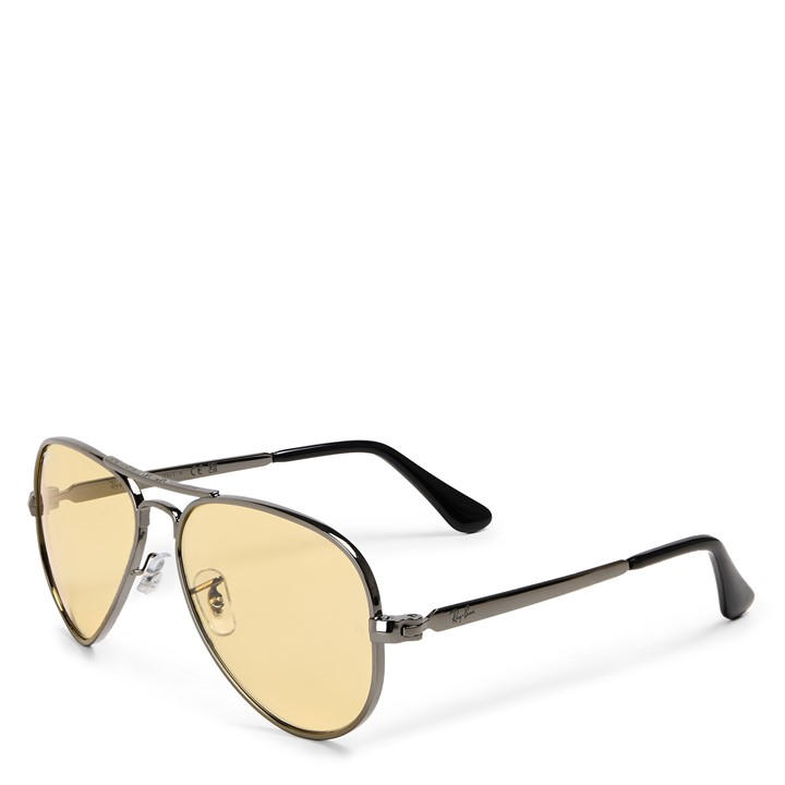 Gunmetal/Blue - Ray-Ban - Aviator Max Sunglasses