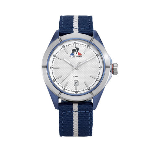 Le Coq Sportif - Essential Blue Nylon Digital Watch