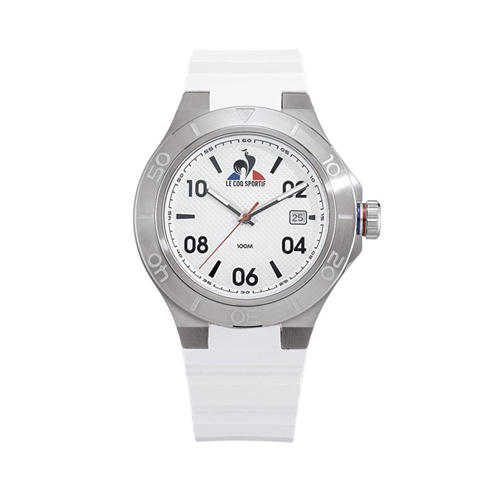 Le Coq Sportif - Men's Integrated Plastic Strap Digital Watch