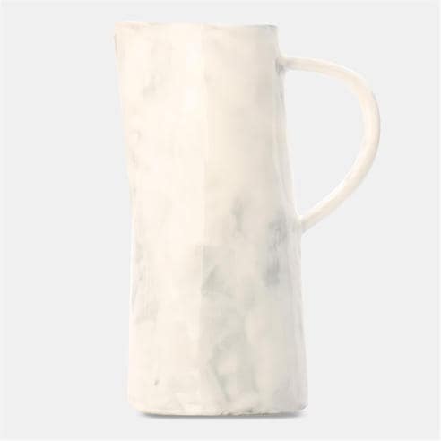 OFF WHITE - Glossy Ceramic Water Jug