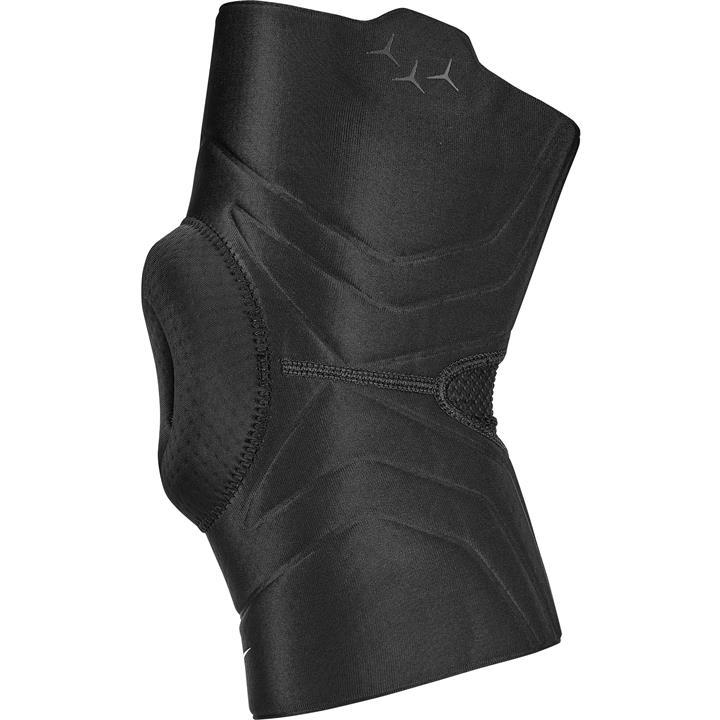 Nike Unisex Black Pro Dri-Fit Open Patella Knee Sleeve Small