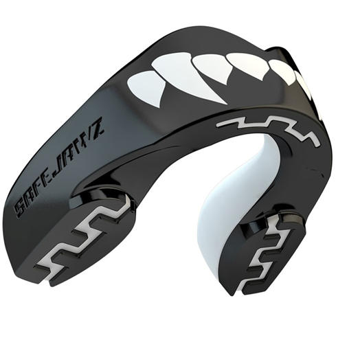 Safejawz - SafeJawz Extro Series Black Fangz Sports Mouthguard