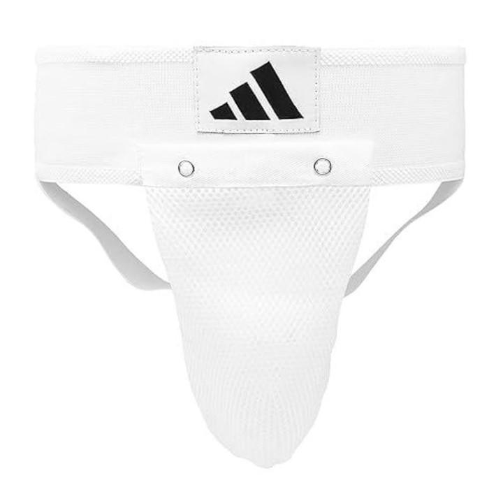 Adidas Unisex White Male Groin Guard Large